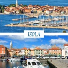 Foto magnet Izola – kolaž najlepših kotičkov obalnega mesta, magnet pravokotnik 78x54 mm