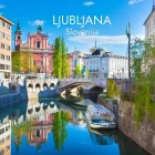 Foto magnet Ljubljana – dnevni pogled na slovensko prestolnico, magnet pravokotnik 78x54 mm